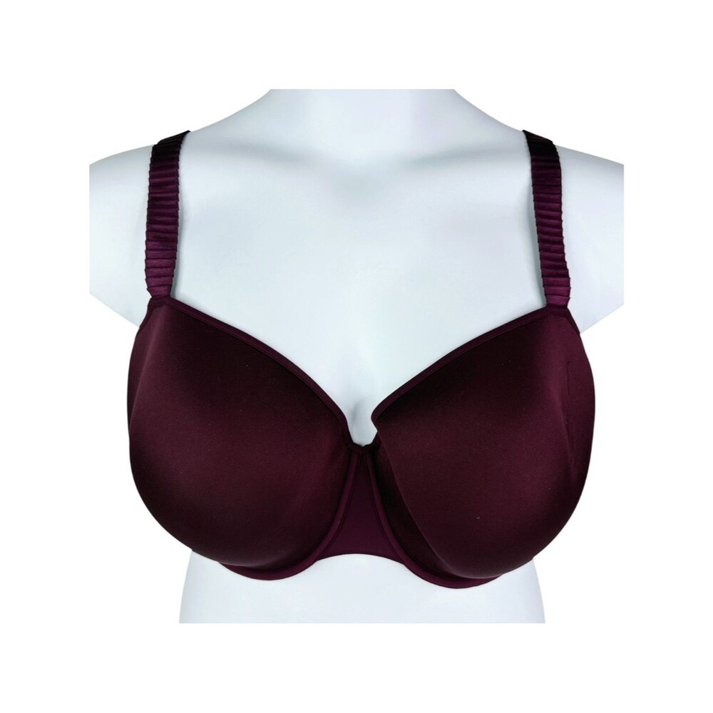 NWT ThirdLove 24/7 Classic T-Shirt Bra sz 36H * Rich Plum Underwire Smooth Cup